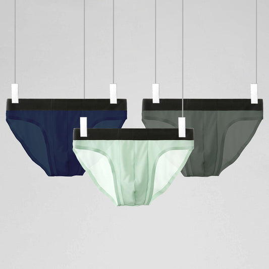 Bóxers Seamless Ice Silk para Hombre - Transpirables y Frescos - Image 2