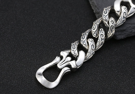 Pulsera de Plata Esterlina S925 para Hombre - Diseño Minimalista y Elegante - Image 10