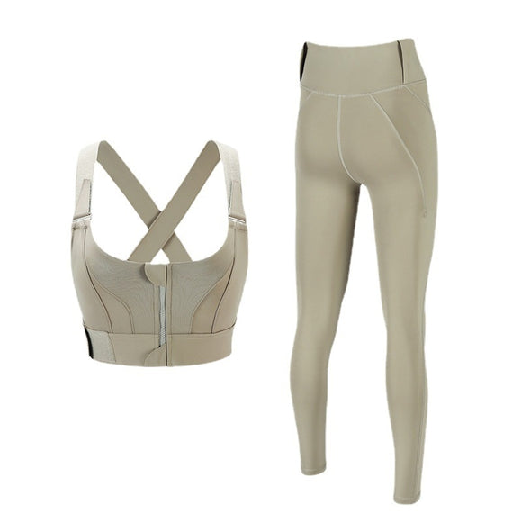 Conjunto Deportivo Ajustado Premium para Mujer - Ropa de Yoga Profesional