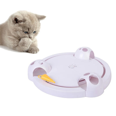 Carrusel Interactivo Eléctrico para Gatos - Juguete de Movimiento Continuo - Image 8
