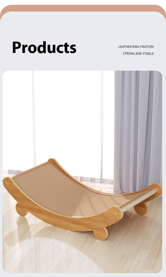 Sofá Rascador para Gatos con Sisal Natural y Nido Acogedor - Image 8