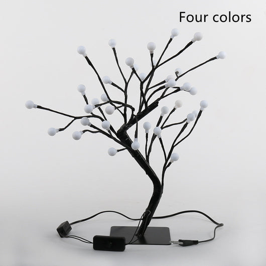 Lámpara Nocturna Árbol Esfera con Estrella LED - Image 6