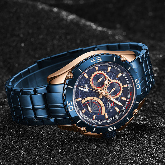 Reloj de Negocios Multifuncional Resistente al Agua para Hombre - Image 12