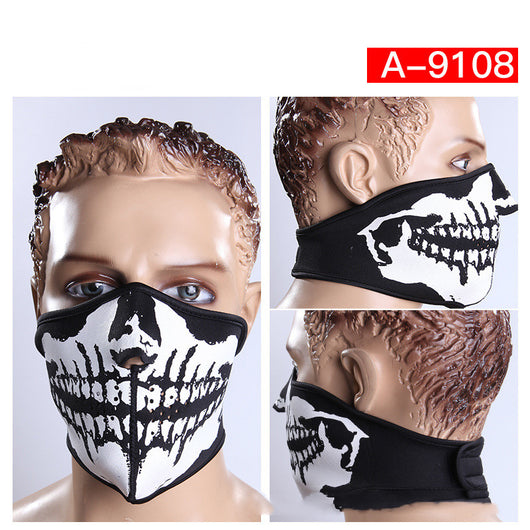Máscara de Calavera Ciclista para Halloween, Esquí y Montaña - Image 14