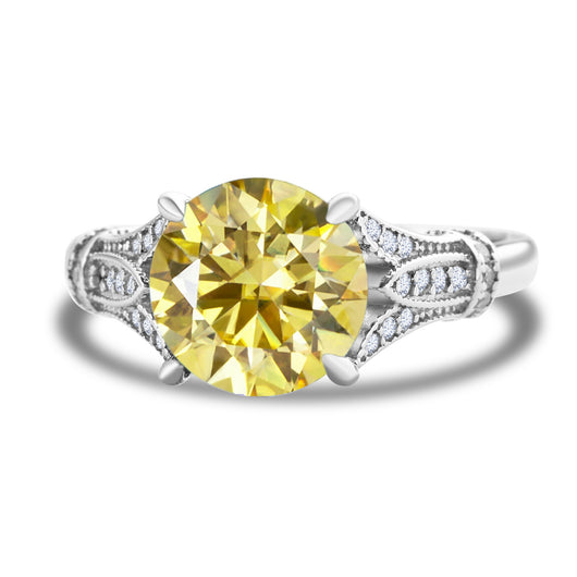 Anillo de Moissanita con Diseño Minimalista en Plata Sterling - Image 6