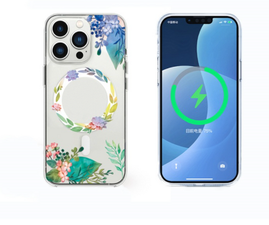 Funda Magnética Transparente para Celular con Carga Inalámbrica - Image 8