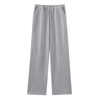 Pantalones de Pijama Holgados en Terciopelo Suave para Hombre - Otoño e Invierno - Image 9
