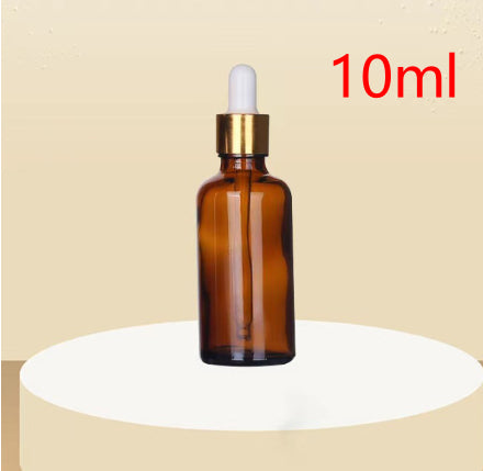 Botella de Vidrio Ámbar para Aceites Esenciales - Recargable y Portátil - Image 3