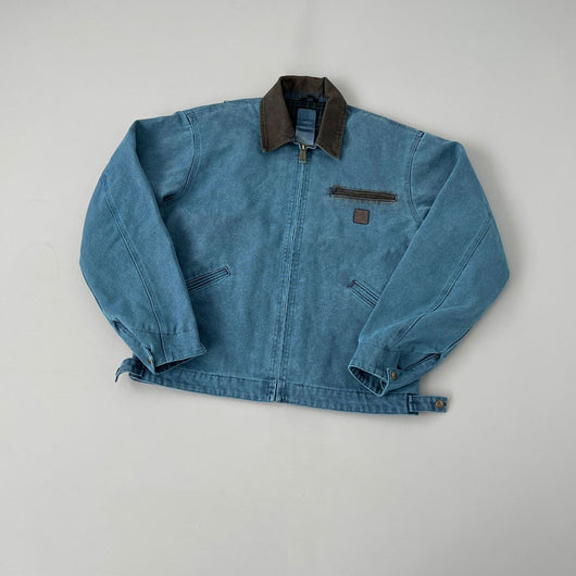 Chaqueta de Cuero con Cierre Tooling Corta y Ancha para Hombre - Image 22