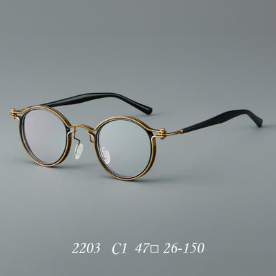 Gafas Retro Versátiles con Montura de Metal TR - Image 6