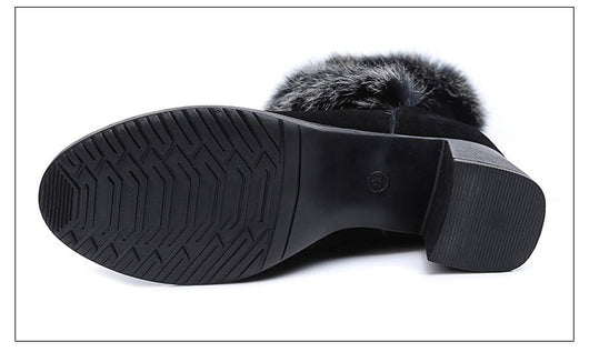 Botas de Nieve para Mujer con Forro de Conejo y Plantilla Térmica - Image 11