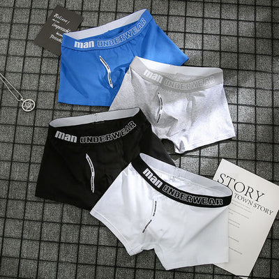 Pack 4 Boxers Hombre Algodón 100% Cómodos