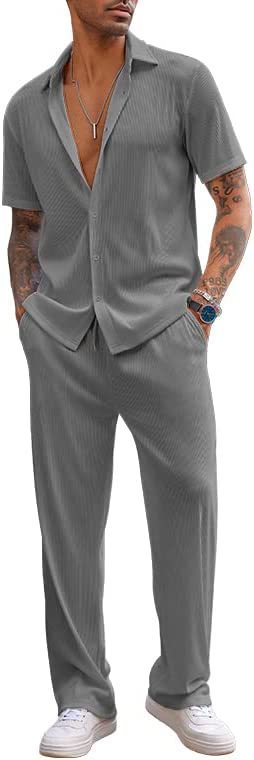 Pantalón Corto Liso Holgado - Conjunto de Ocio Cómodo - Image 7