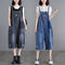 Overol Denim Talla Grande para Mujer - Diseño Holgado y Casual
