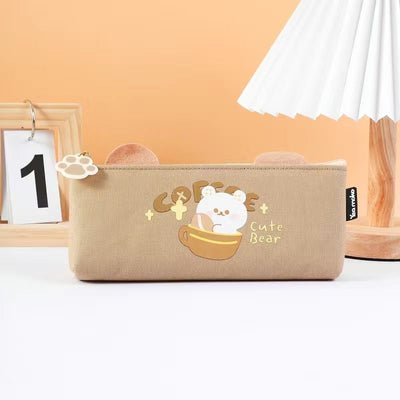 Estuche Organizador de Lona con Cierre para Útiles Escolares - Image 6
