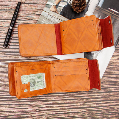 Billetera Corta Multifuncional para Hombre con Doble Cierre - Image 4
