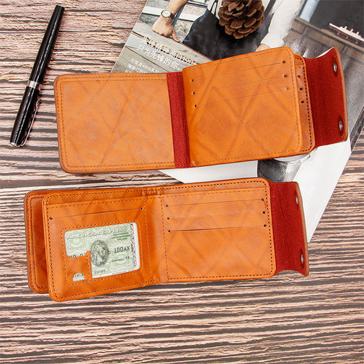 Billetera Corta Multifuncional para Hombre con Doble Cierre - Image 4