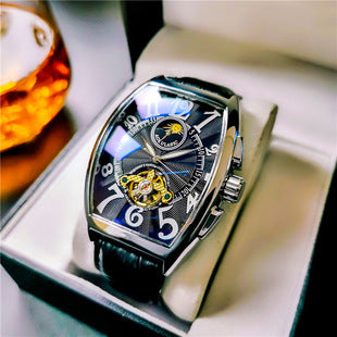 Reloj Mecánico Automático para Hombre con Diseño Hueco Luminoso - Image 15
