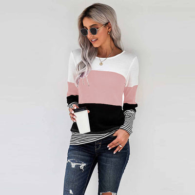 Suéter Tejido con Detalles de Costura - Blusa Trendy para Mujer - Image 14