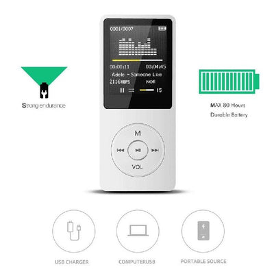 Reproductor MP3/MP4 Portátil con Pantalla 1.8" y Ranura para Tarjeta de Memoria - Image 20