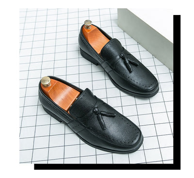 Mocasines de Cuero con Borla para Hombre - Zapatos Casuales Ejecutivos - Image 16