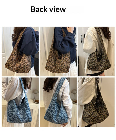 Bolsa de Gran Capacidad con Estampado de Leopardo para Mujer - Image 9