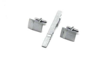 Set de 4 Piezas: Pasador de Corbata y Gemelos Elegantes - Image 13