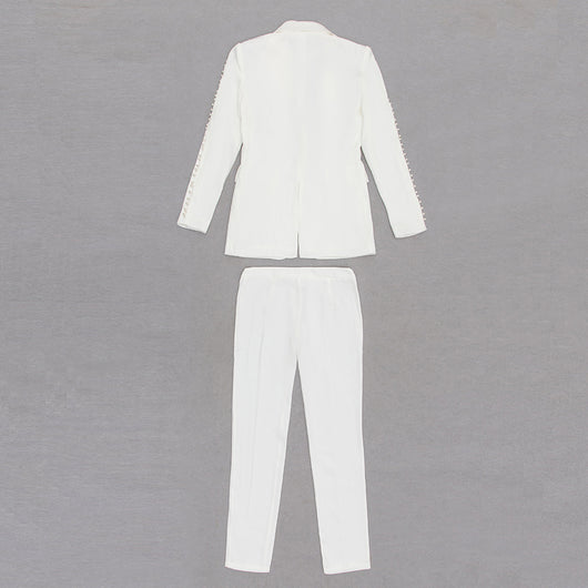 Chaleco Suspensor de Tres Piezas para Mujer - Elegancia Profesional y Festiva - Image 15