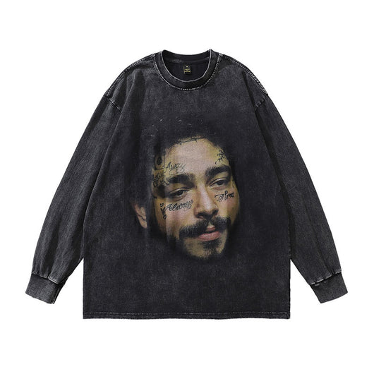 Camiseta Estampado Cartoon Urbano con Efecto Desgastado - Image 5