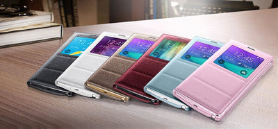 Funda Inteligente con Tapa para Samsung Galaxy Note 4 - Image 6