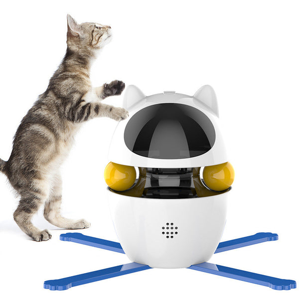 Juguete Inteligente Automático para Gatos con Pelota Dispensadora