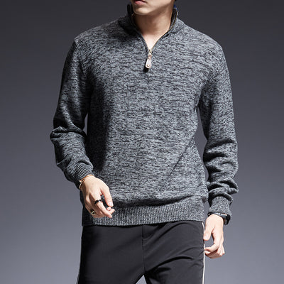 Suéter para Hombre con Cuello Tipo Camisa y Cierre de Cremallera - Image 6