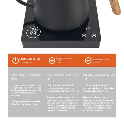 Cafetera de Preparación Manual con Control Inteligente de Temperatura - Image 4