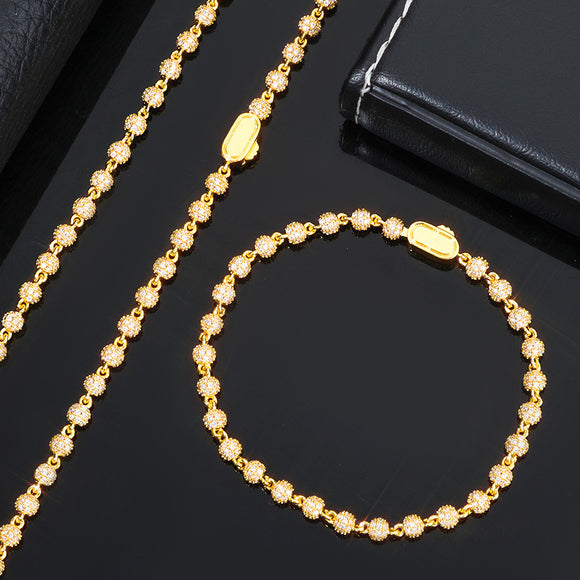 Pulsera de Diamantes para Hombre 4mm