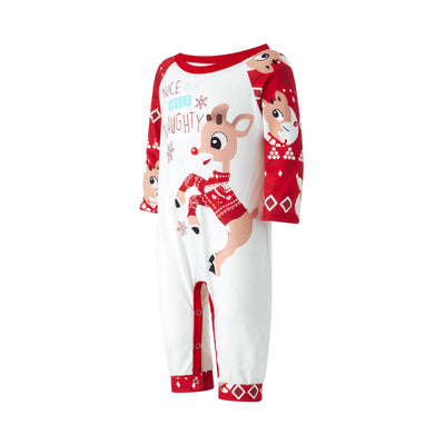 Pijamas Navideños a Juego para Padres e Hijos con Estampado Festivo - Image 3
