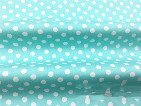 Tela de Algodón Twill con Lunares