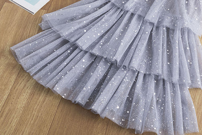 Vestido de Niña con Lentejuelas y Malla Brillante - Image 28