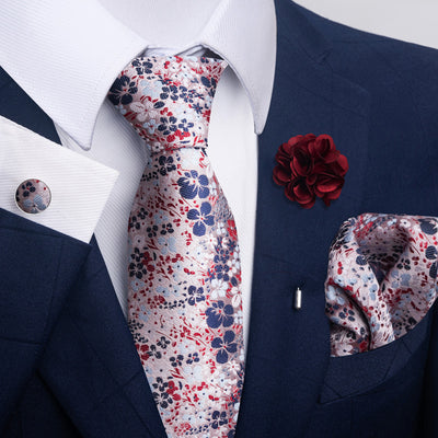 Combo Corbata, Traje y Pañuelo de Bolsillo para Hombre - Juego 8 - Image 58