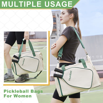 Mochila Deportiva Tenis Multifuncional de Nylon Compuesto