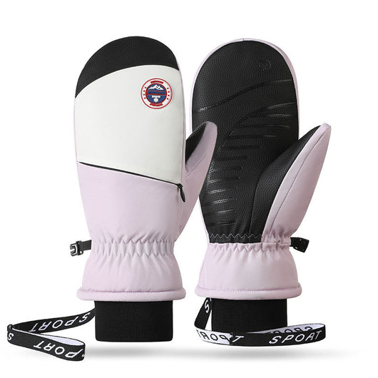 Manoplas Deportivas de Felpa Gruesa a Prueba de Viento y Frío para Ciclismo y Esquí - Image 7