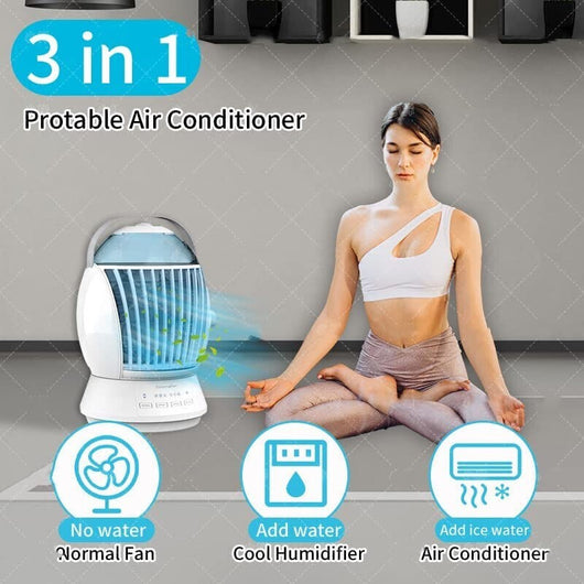 Enfriador de Aire Personal con Nebulizador para Escritorio - Image 12