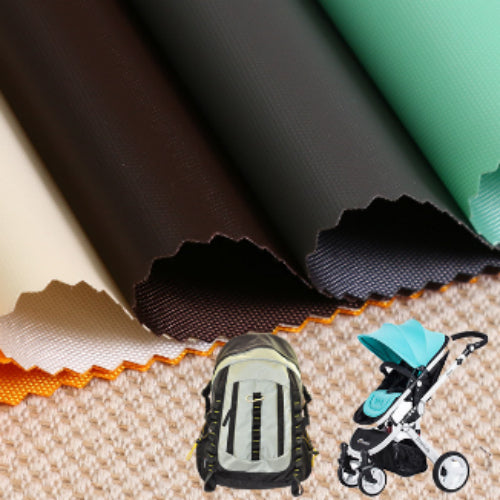 Tela Oxford Impermeable con Película de Cuero y Poliéster Guye