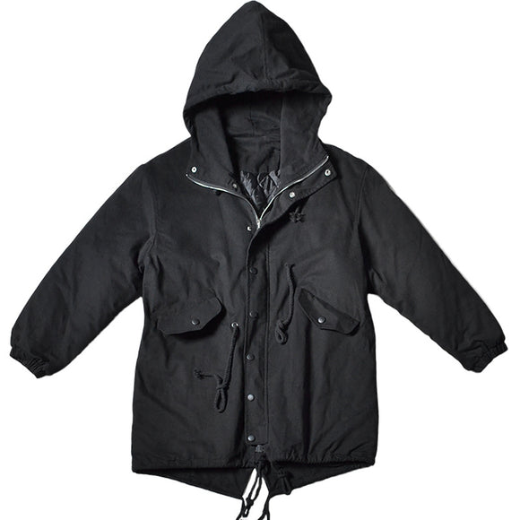 Abrigo Anorak Holgado Casual de Moda Oscura para Hombre