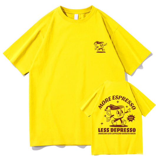 Camiseta Café y Buen Humor - Diseño Ancestral Unisex - Image 3
