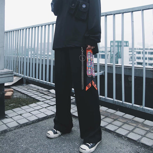Pantalones Hip Hop Oversize de Talla Grande - Estilo Urbano Trendy - Image 2