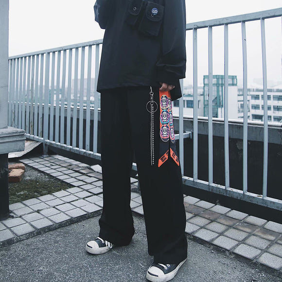 Calças Hip Hop Oversized Plus Size - Estilo Urbano na Moda