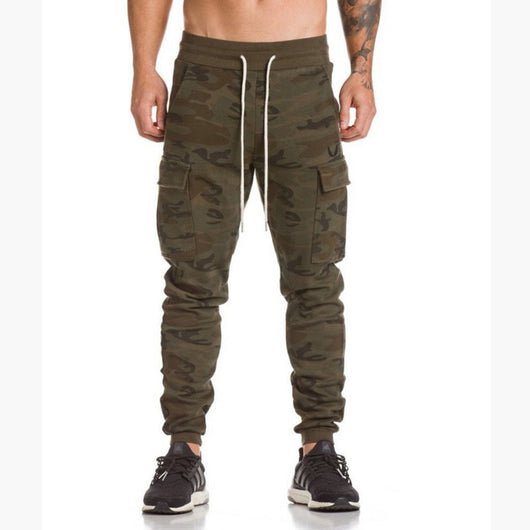 Pantalones de Entrenamiento Camuflaje Slim Fit - Image 3