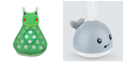 Juguete de Baño Ballena con Rociador Eléctrico por Inducción - Image 21