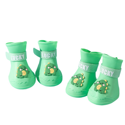 Botas Impermeables Antideslizantes para Mascotas - Juego de 4 Piezas - Image 12