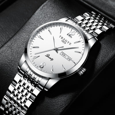 Reloj de Cuarzo Elegante para Hombre - Estilo Empresarial - Image 8